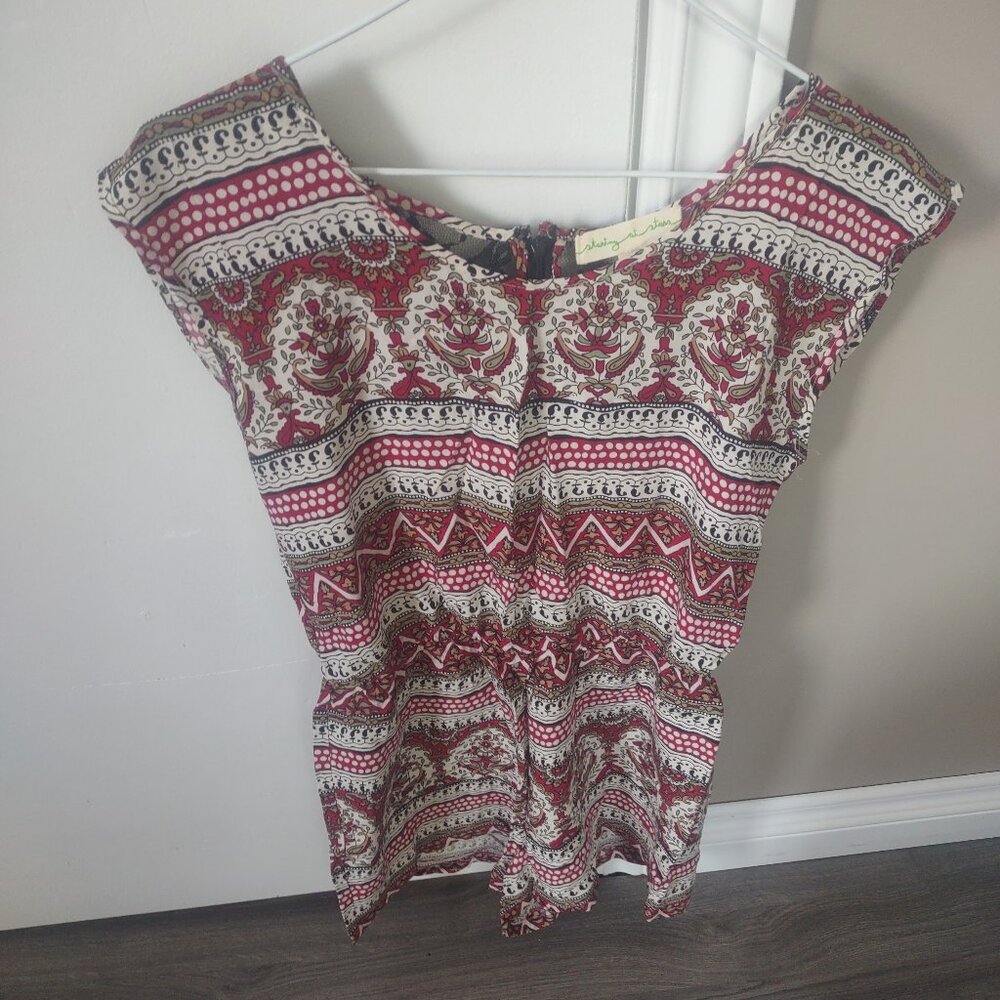 Urban Outfitters romper with lace detail